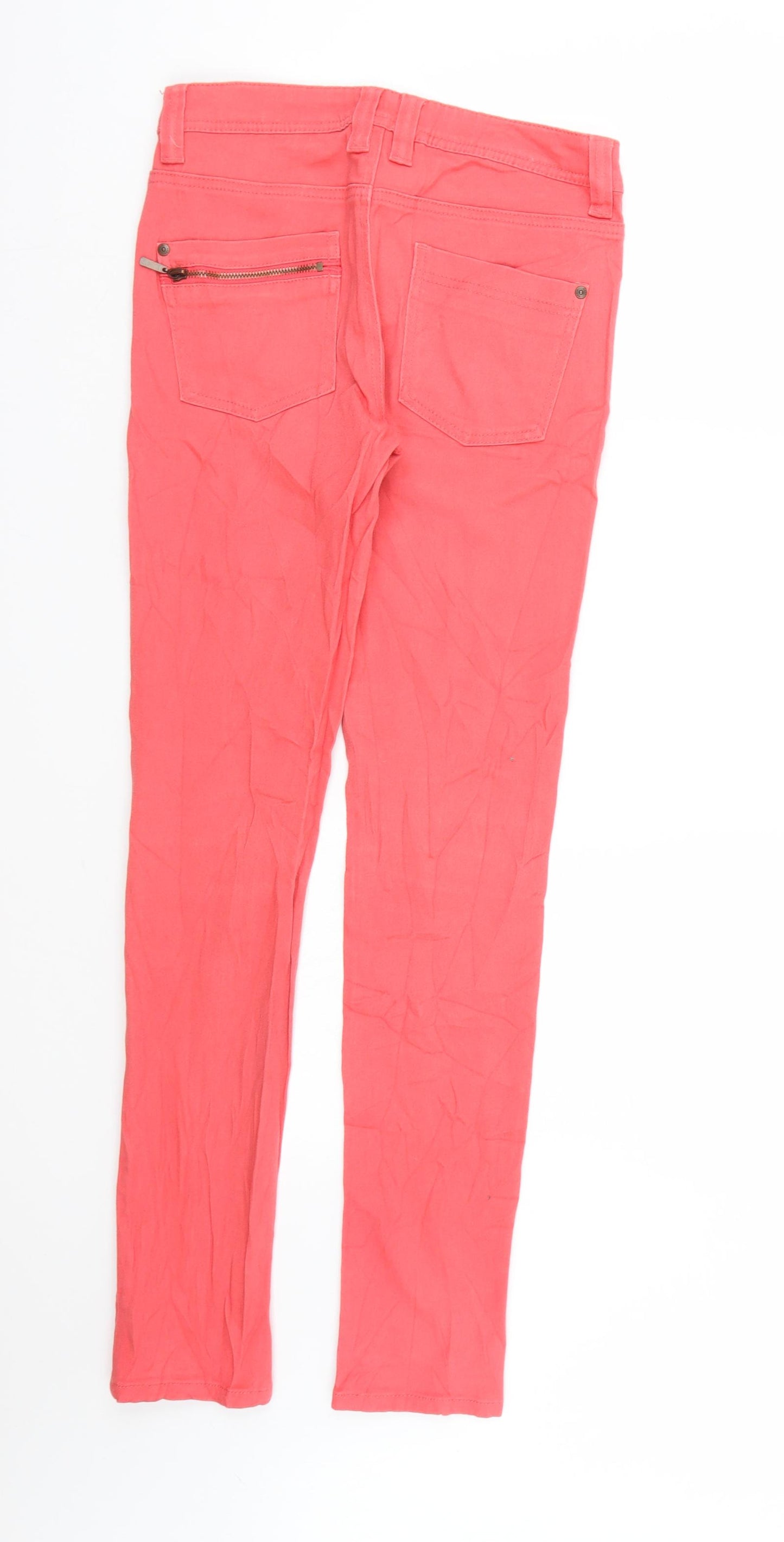 NEXT Womens Pink  Denim Skinny Jeans Size 6 L30 in