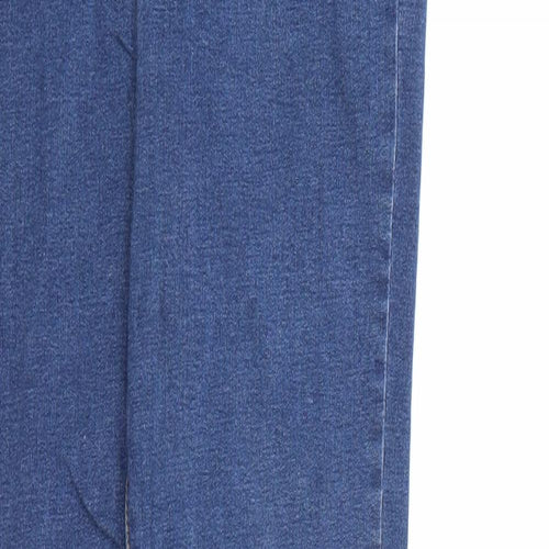 Denim & Co. Womens Blue  Denim Skinny Jeans Size 14 L32 in