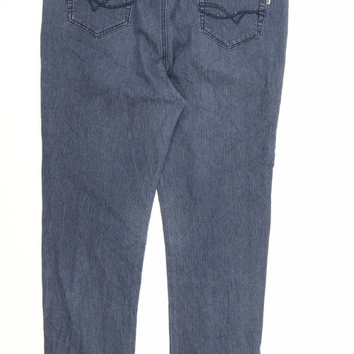 Sunbird Womens Blue  Denim Straight Jeans  L27 in