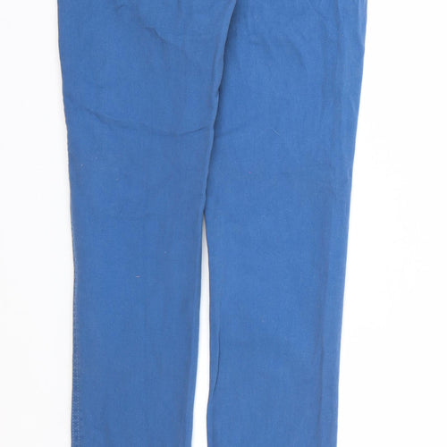 Denim & Co. Womens Blue  Denim Straight Jeans Size 10 L32 in