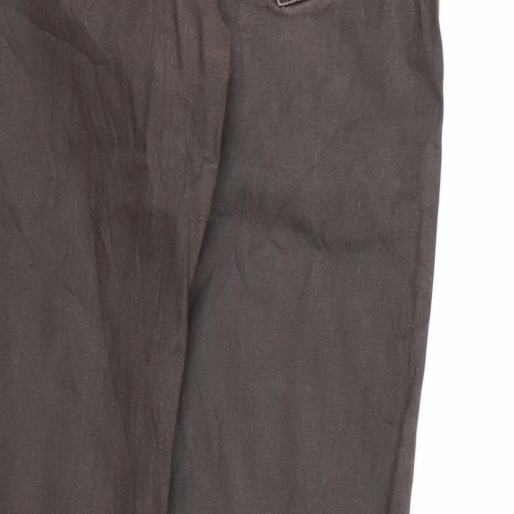 Pull&Bear Womens Brown  Denim Skinny Jeans Size 12 L28 in