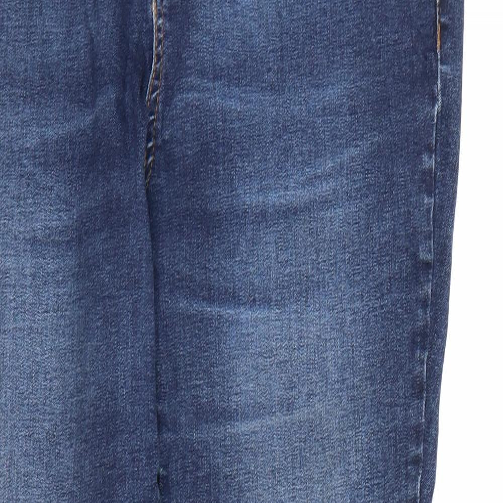TU Womens Blue  Denim Skinny Jeans Size 16 L30 in