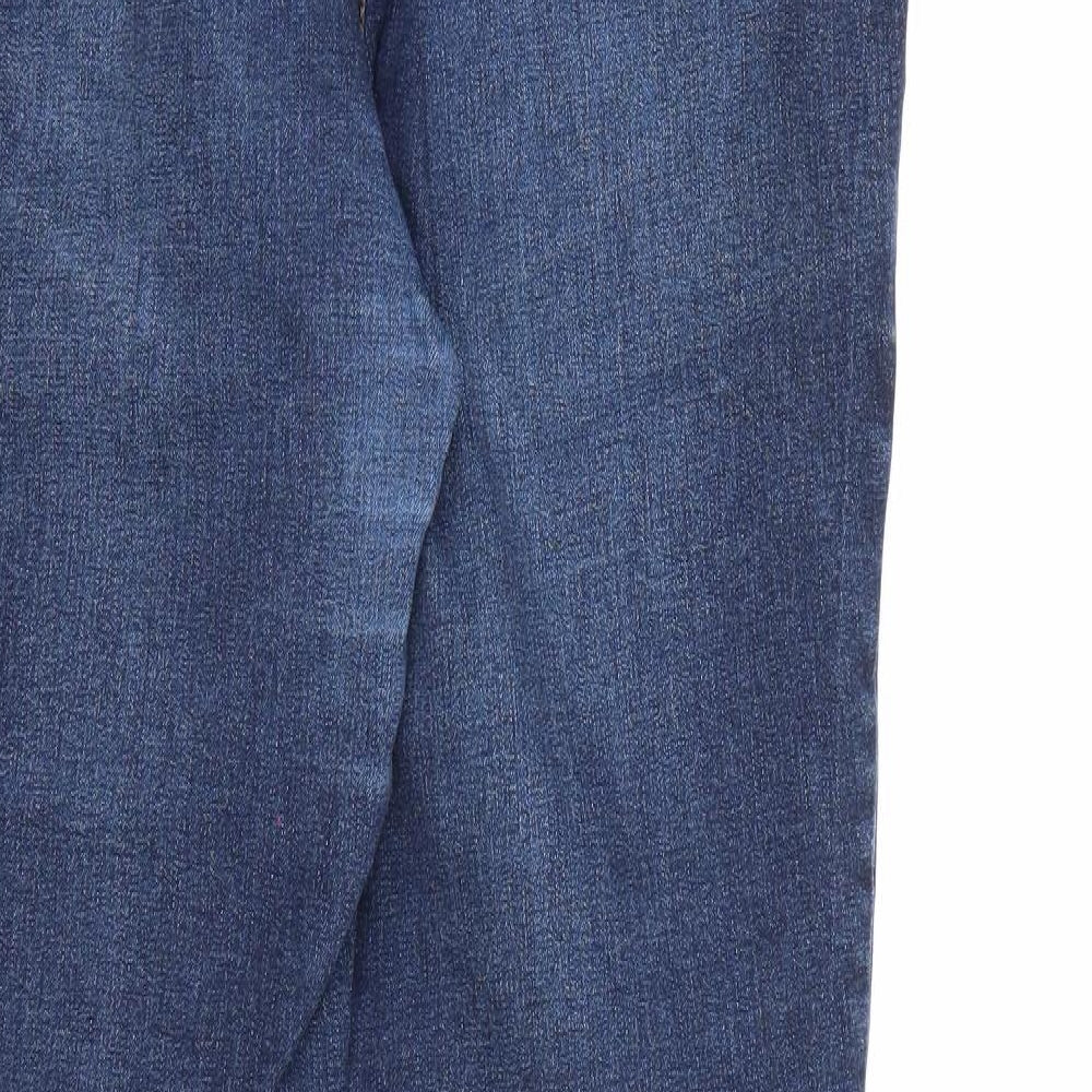 TU Womens Blue  Denim Skinny Jeans Size 16 L30 in