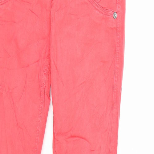 Gang Womens Pink  Denim Straight Jeans  L32 in