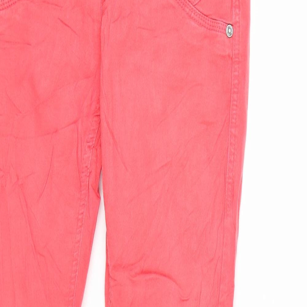 Gang Womens Pink  Denim Straight Jeans  L32 in