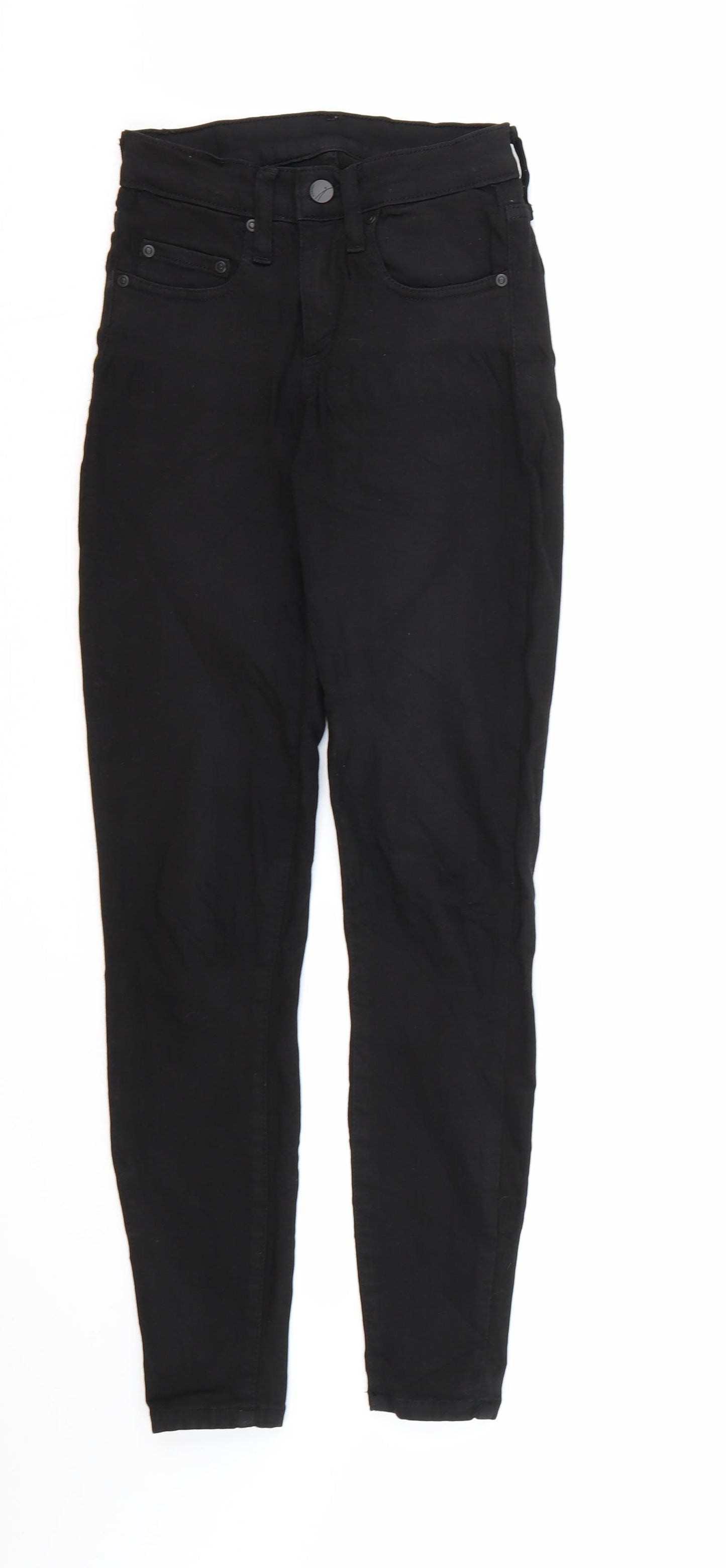 Nobody Womens Black  Denim Skinny Jeans  L28 in
