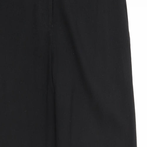 NEXT Womens Black  Rayon Dress Pants Trousers Size 12 L28 in