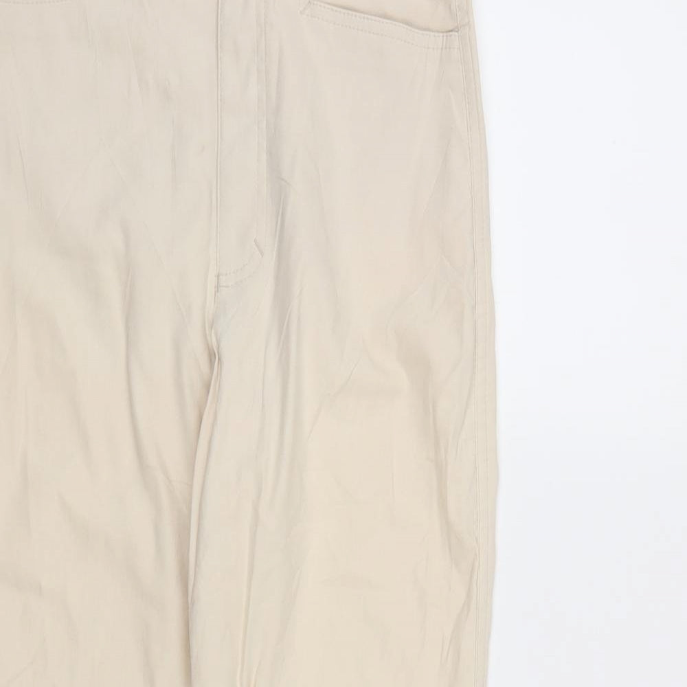 Vroom & Dreesman Womens Beige   Cargo Trousers Size 28 in L26 in