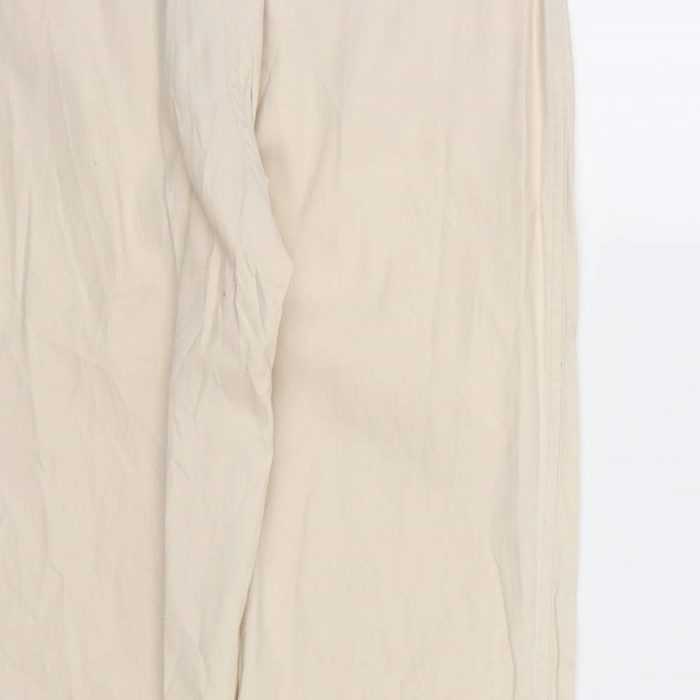 Vroom & Dreesman Womens Beige   Cargo Trousers Size 28 in L26 in
