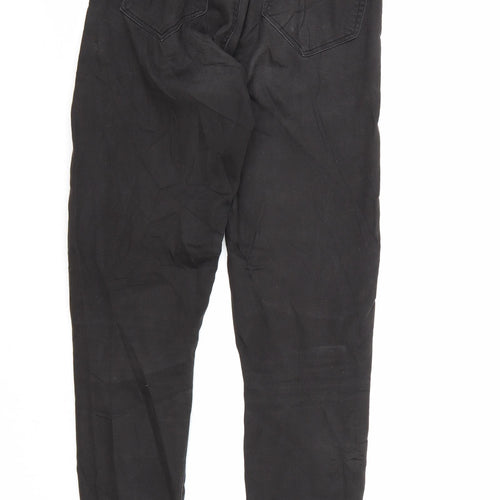 Bershka Womens Black  Denim Skinny Jeans Size 8 L28 in