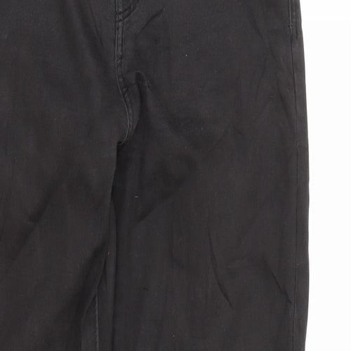 Bershka Womens Black  Denim Skinny Jeans Size 8 L28 in