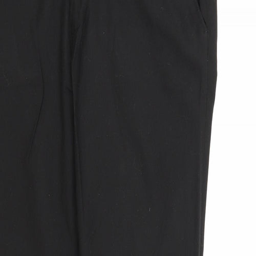 NEXT Mens Black  Rayon Dress Pants Trousers Size 32 in L31 in