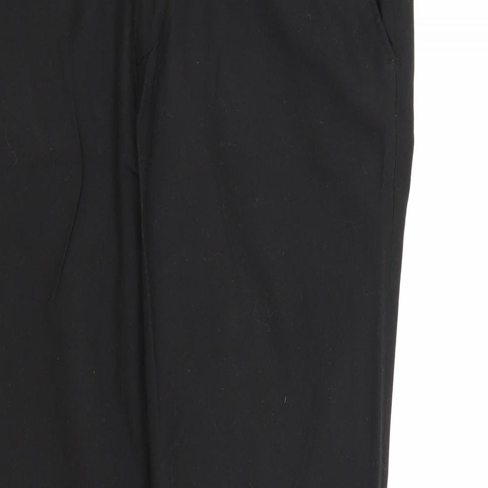 NEXT Mens Black  Rayon Dress Pants Trousers Size 32 in L31 in