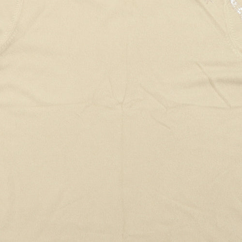 BHS Womens Beige  Knit Pullover Jumper Size 14