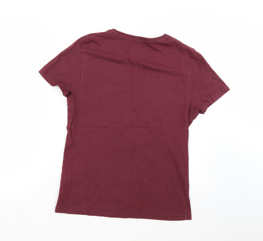 Back view of Burton London men’s brown t-shirt, size XS