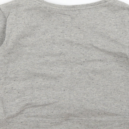 H&M Girls Grey  Jersey Pullover Sweatshirt Size 5-6 Years