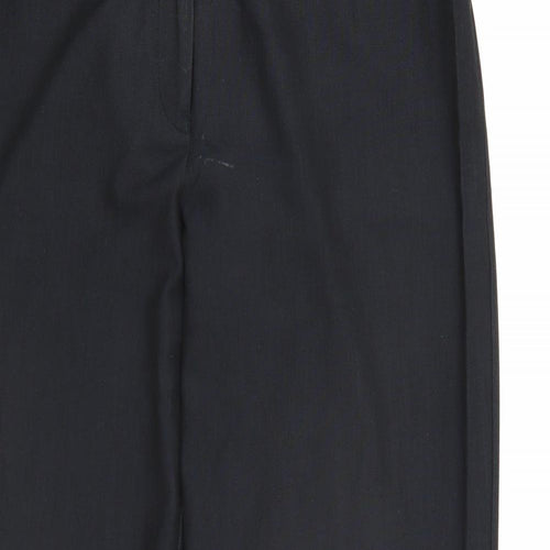 NEXT Womens Black  Rayon Dress Pants Trousers Size 16 L30 in