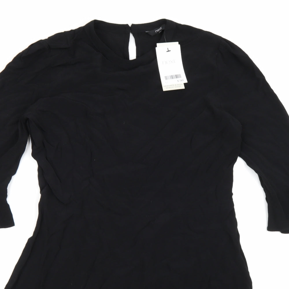 NEXT Womens Black   A-Line  Size 12