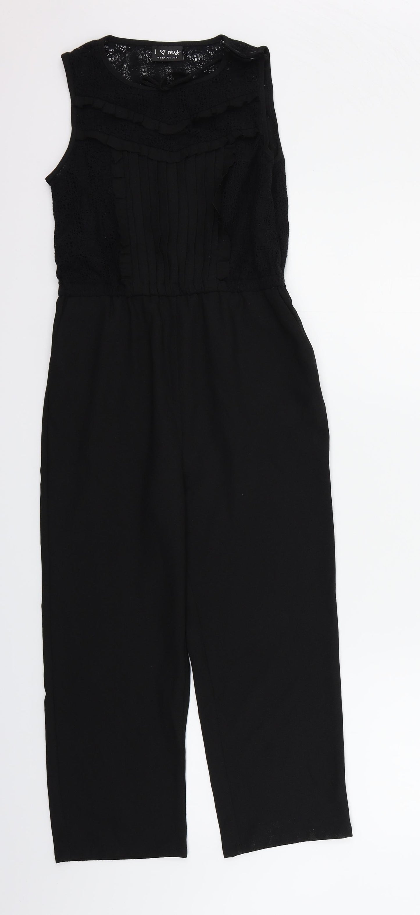 NEXT Girls Black   Fit & Flare  Size 8 Years
