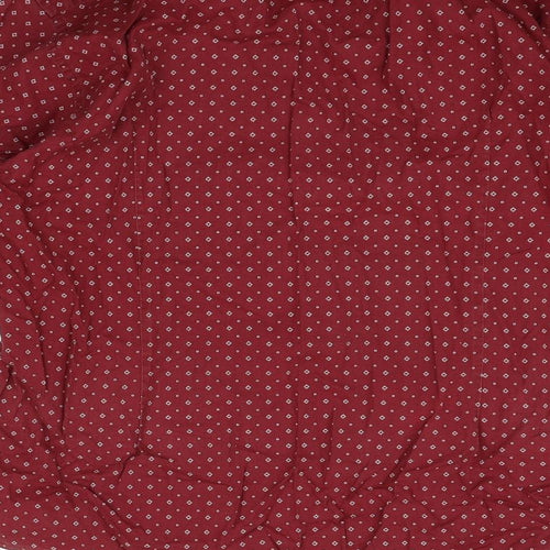 Cedar Wood State Mens Red    Button-Up Size 17