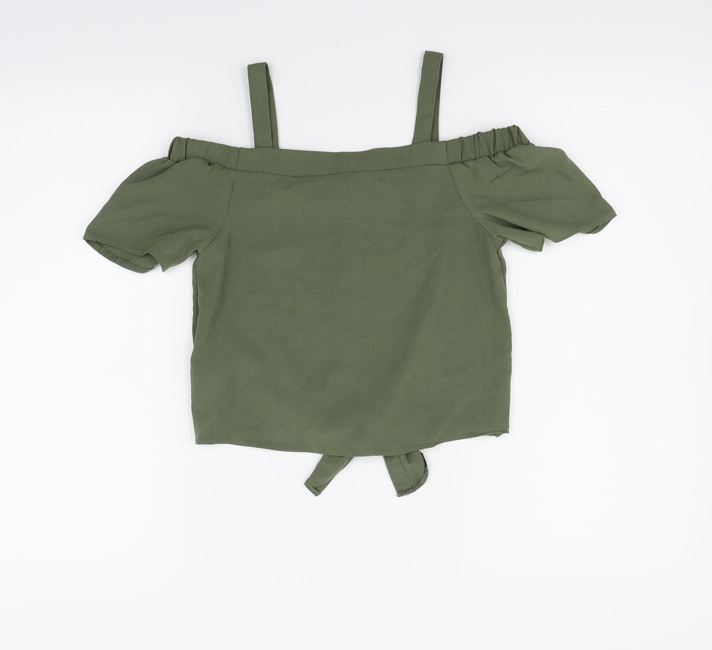 Primark Girls Green   Basic T-Shirt Size 9-10 Years