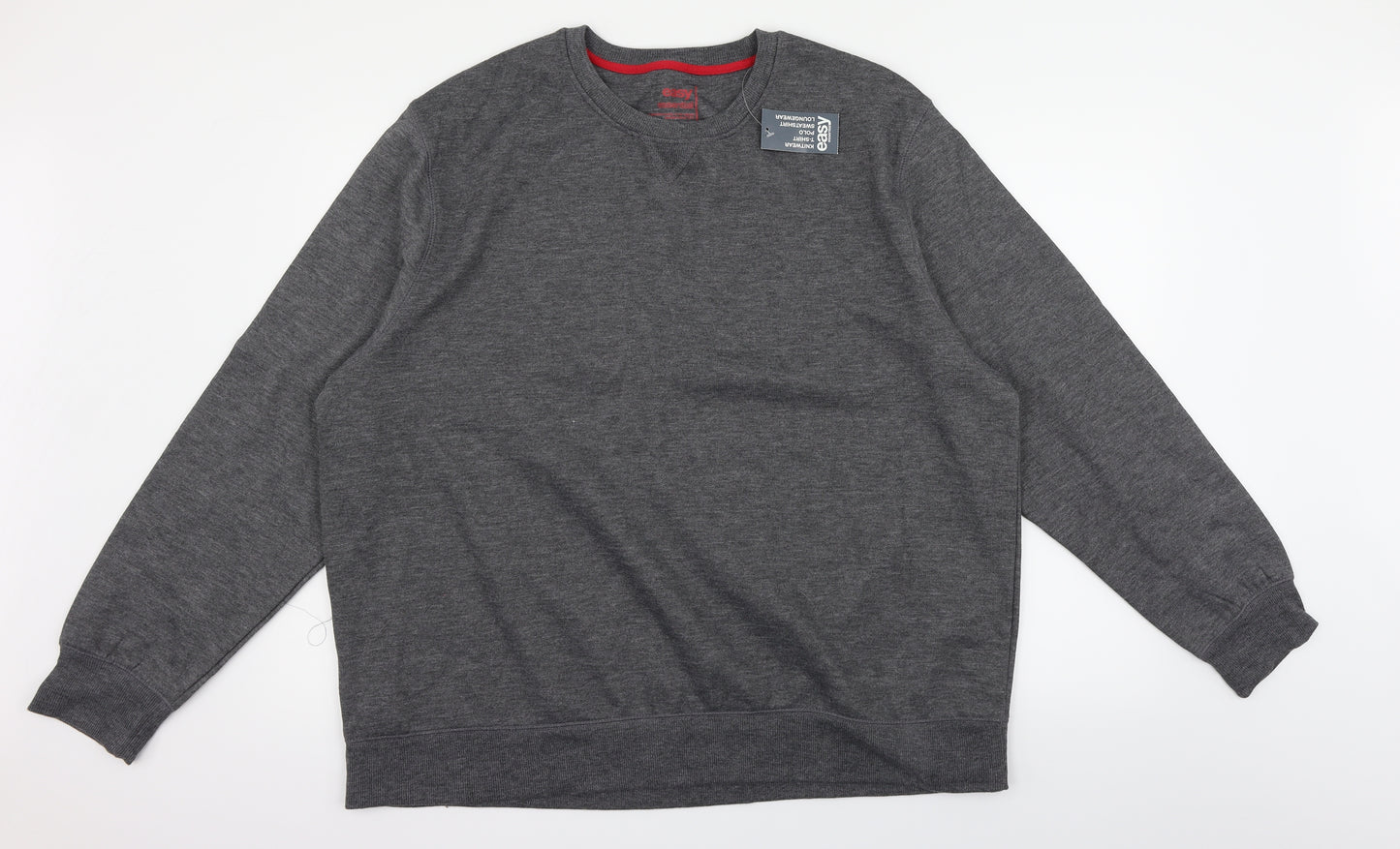Easy Womens Grey   Pullover Jumper Size 3XL