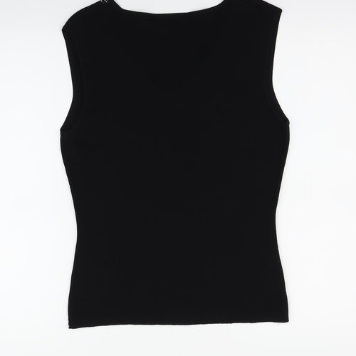 Wallis Womens Black   Basic Tank Size 12