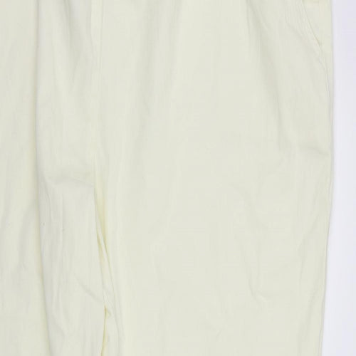 Cotton Traders Womens Yellow   Trousers  Size 26 L30 in