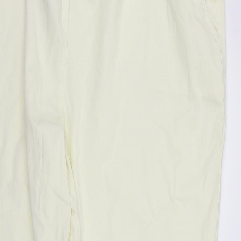 Cotton Traders Womens Yellow   Trousers  Size 26 L30 in