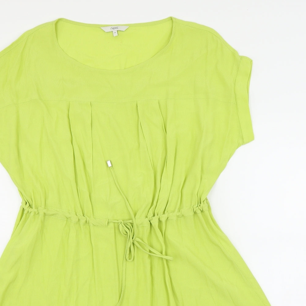 NEXT Womens Green   Fit & Flare  Size 14