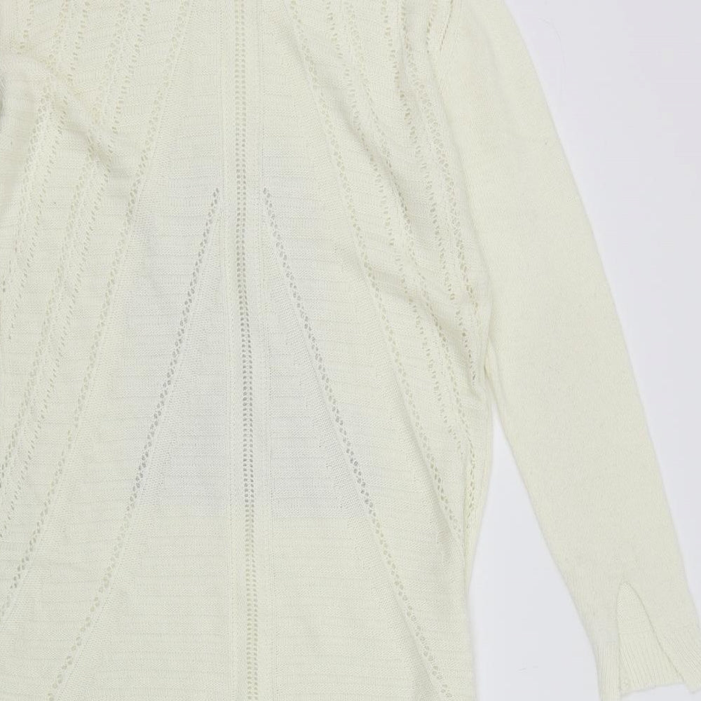 brigtte bardot Womens Beige   Pullover Jumper Size M