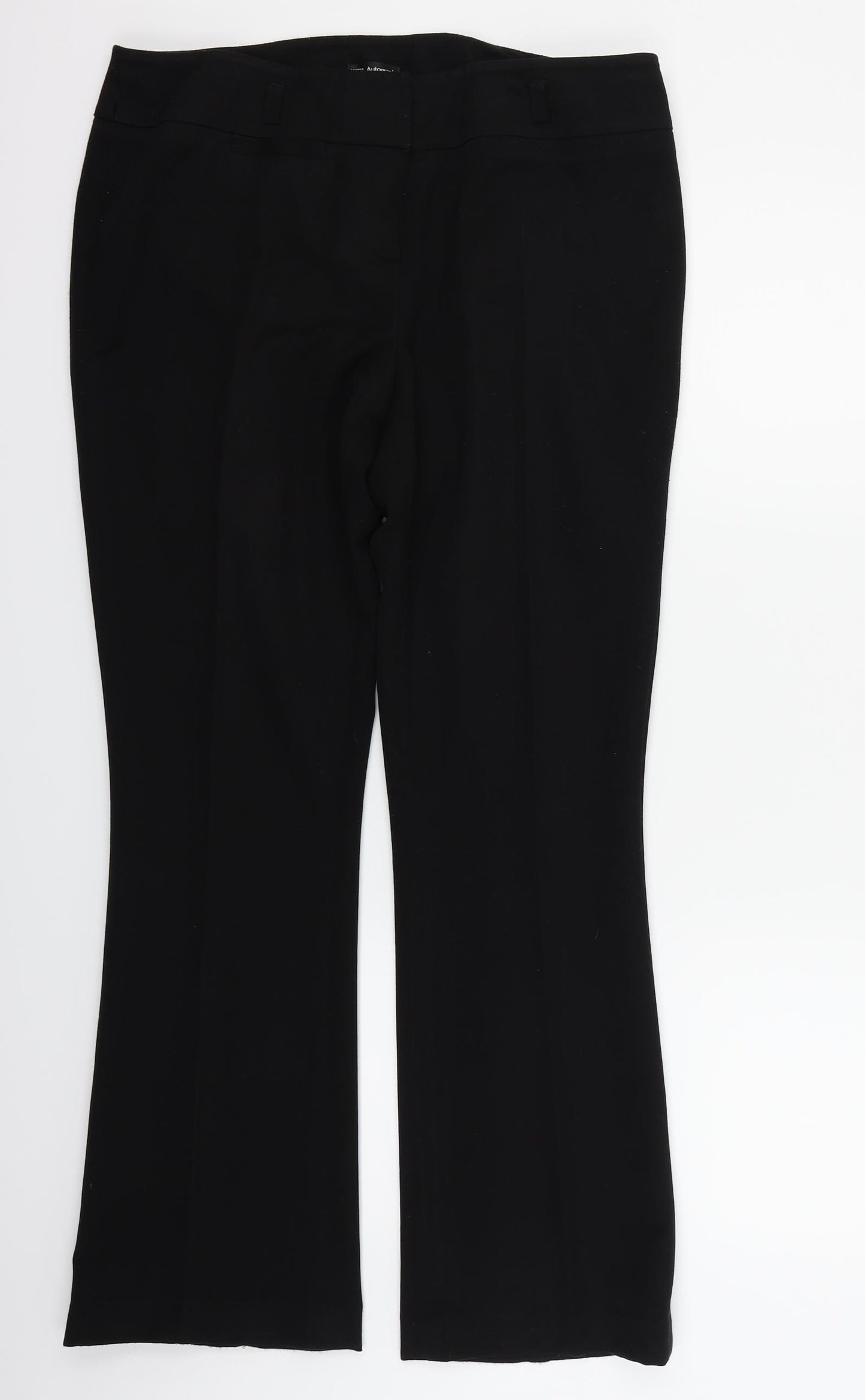 Autograph Womens Black   Trousers  Size 14 L30 in