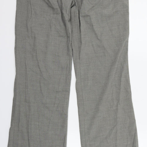 George Womens Grey   Trousers  Size 12 L29 in