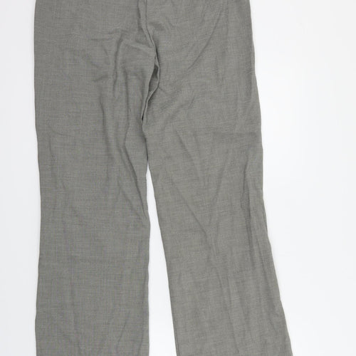 George Womens Grey   Trousers  Size 12 L29 in