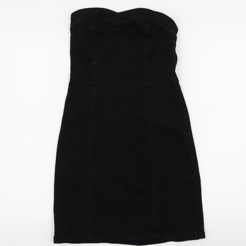 Denim & Co. Womens Black   Fit & Flare  Size 8