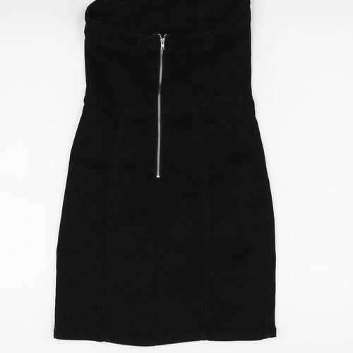 Denim & Co. Womens Black   Fit & Flare  Size 8