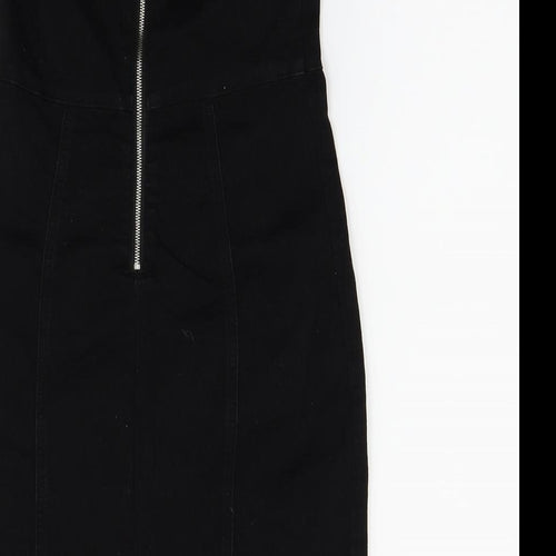 Denim & Co. Womens Black   Fit & Flare  Size 8