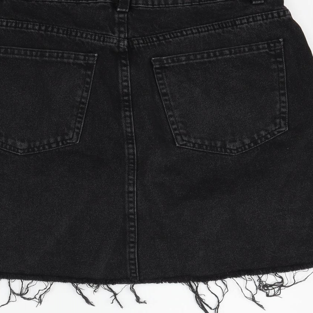 deniem & co Womens Black   Flare Skirt Size 10