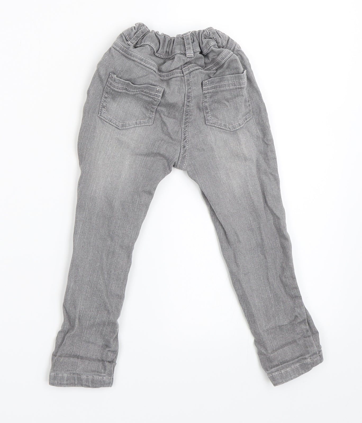 George Girls Grey  Denim Skinny Jeans Size 2-3 Years