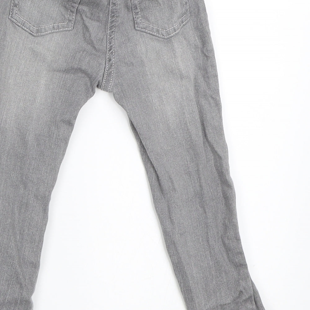 George Girls Grey  Denim Skinny Jeans Size 2-3 Years