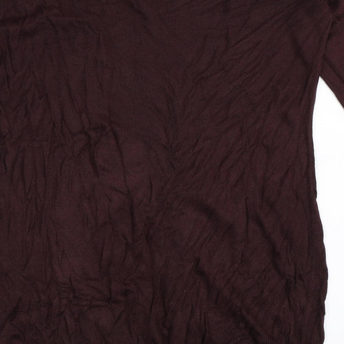 Dorothy Perkins Womens Purple   Pullover Jumper Size 14