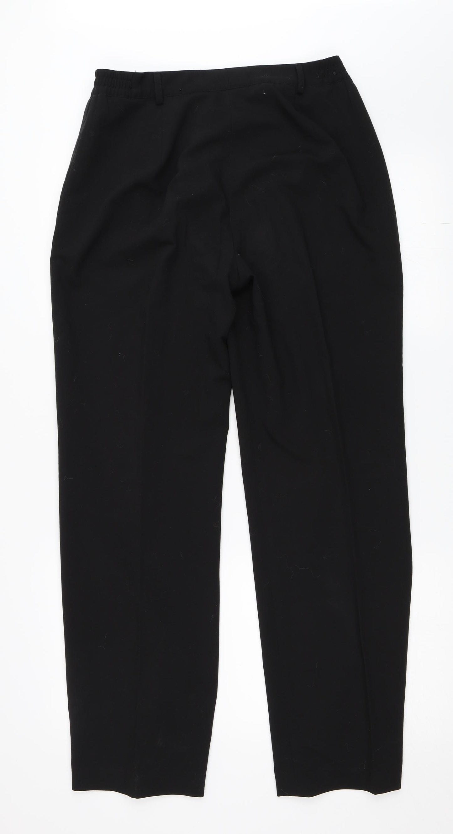 Oscar B Womens Black   Trousers  Size 14 L30 in