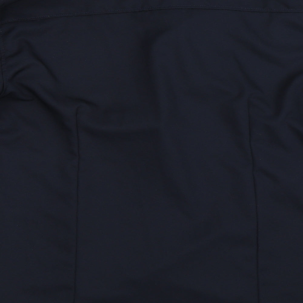 D.Free Womens Blue   Basic Blouse Size L