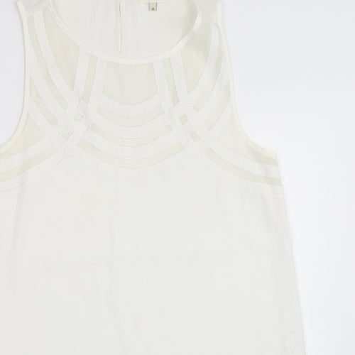 River Island Womens White   Basic Blouse Size 10