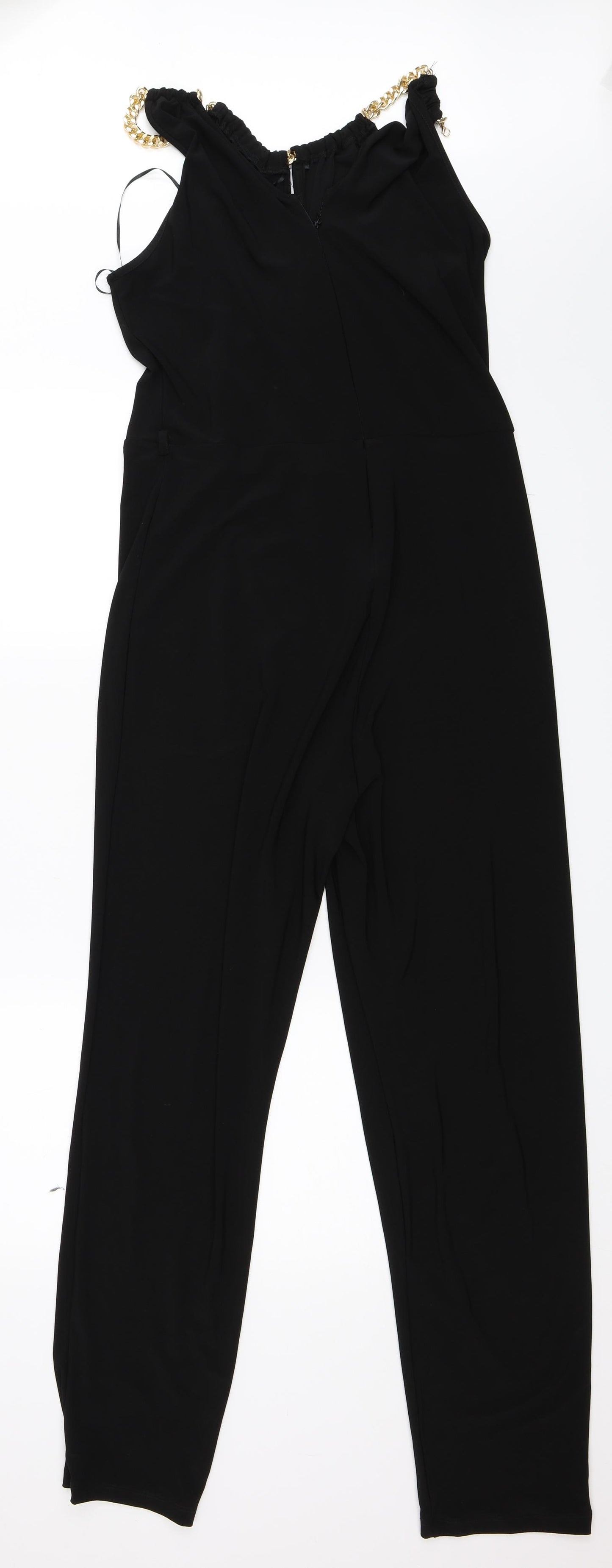 George Womens Black   Jumpsuit One-Piece Size 12