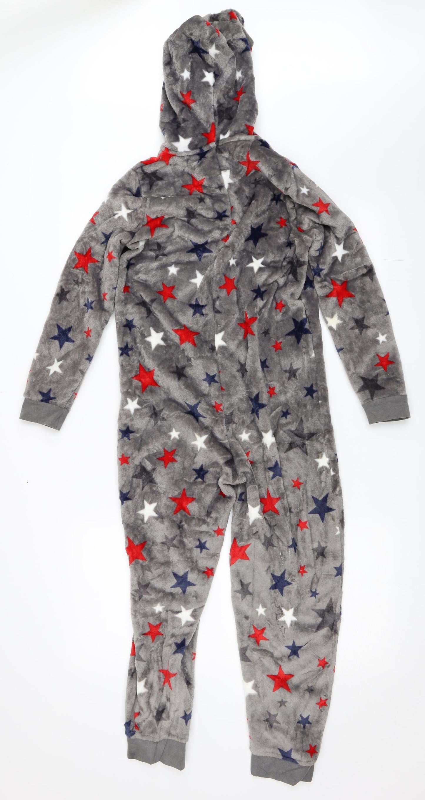 Marks and Spencer Boys Grey Solid   One Piece Size 9-10 Years  - Onesie