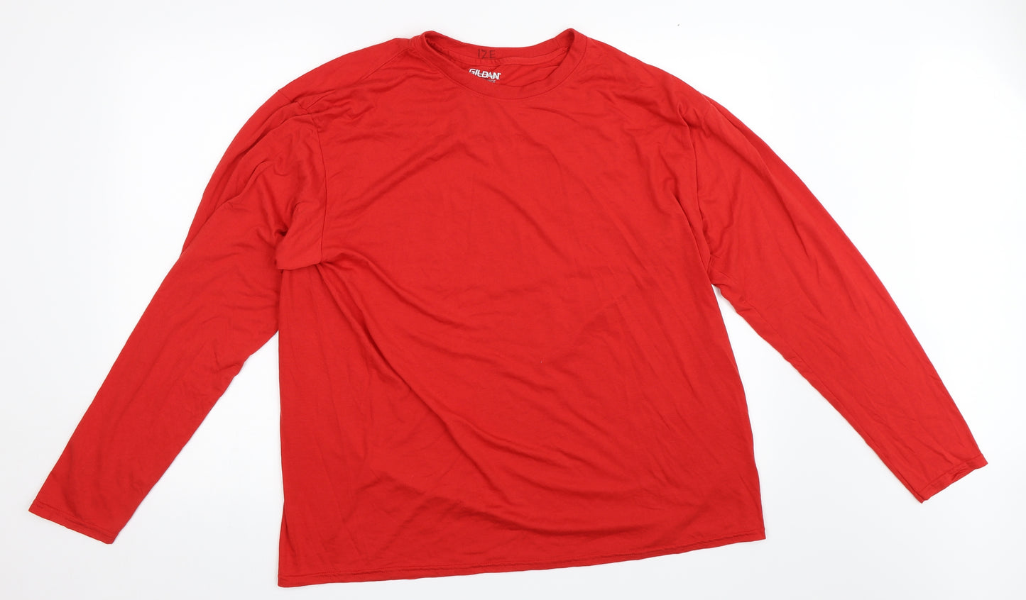 Gildan Mens Red    T-Shirt Size XL