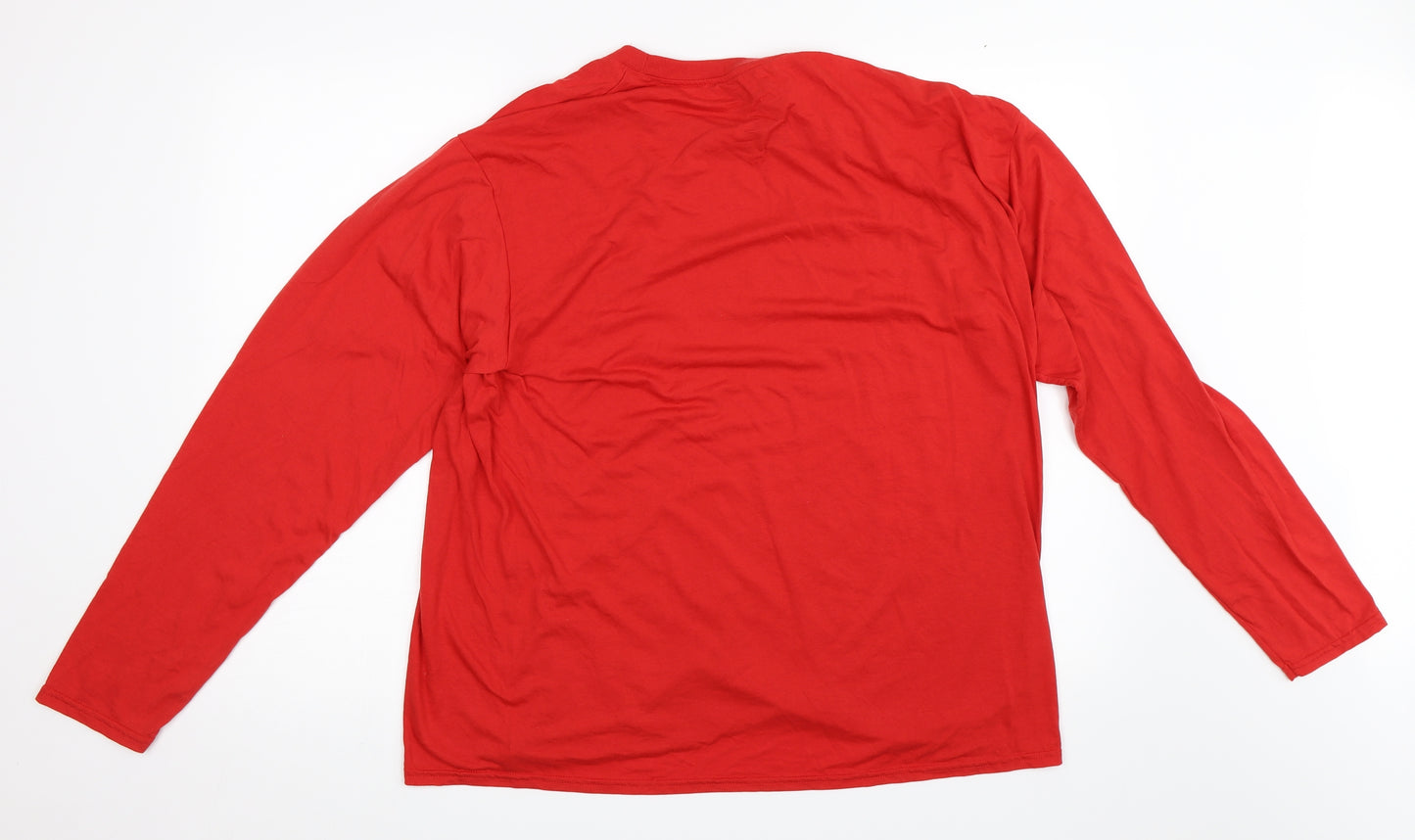 Gildan Mens Red    T-Shirt Size XL