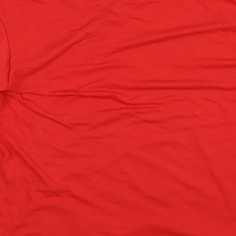 Gildan Mens Red    T-Shirt Size XL