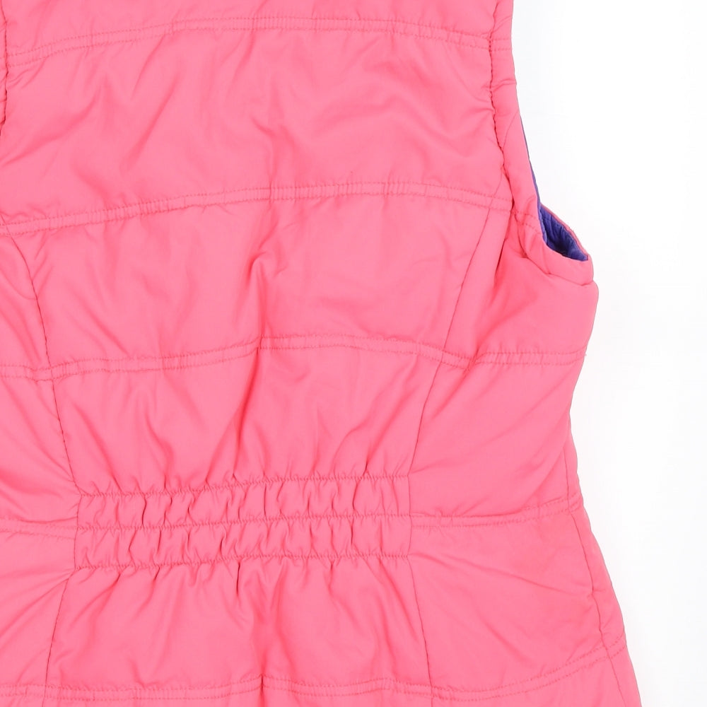 George Womens Pink   Gilet Coat Size 16